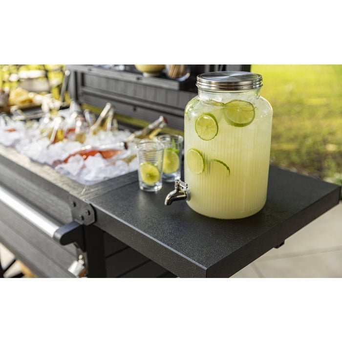 Keter Patio Cooler and Beverage Cart - Image 11