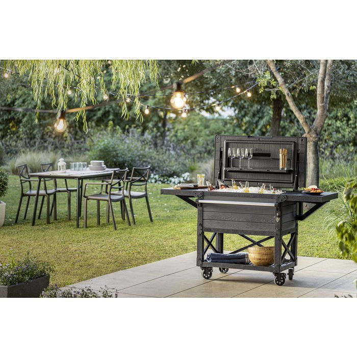 Keter Patio Cooler and Beverage Cart - Image 12