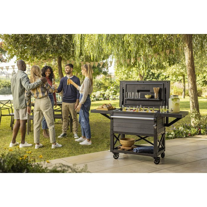 Keter Patio Cooler and Beverage Cart - Image 14