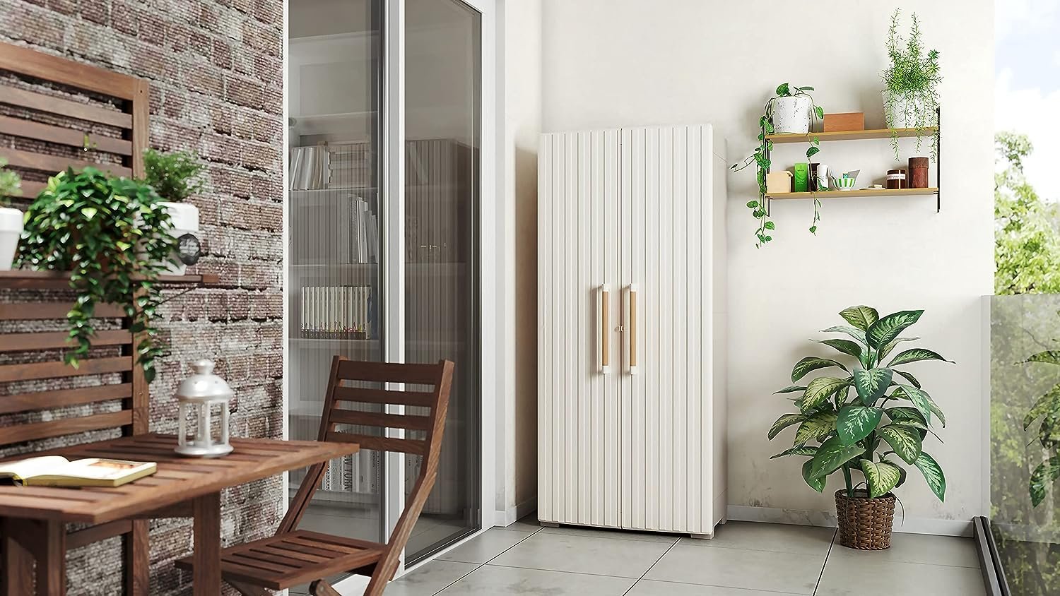 Keter Groove Tall Cabinet - Image 5