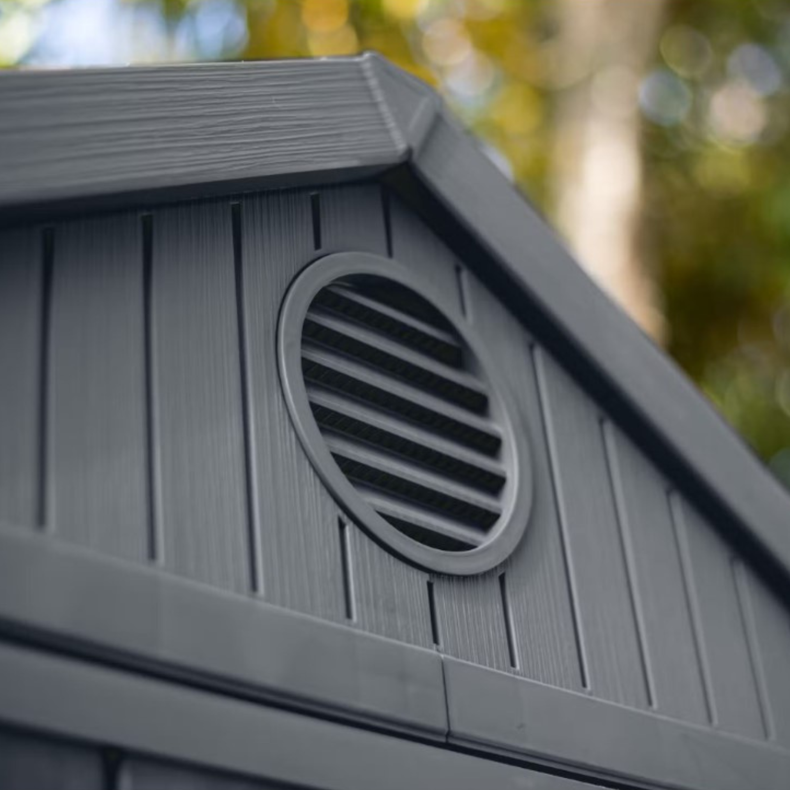 Keter Darwin 4x4 Garden Shed - Grey (1.2 x 1.2m) - Image 5