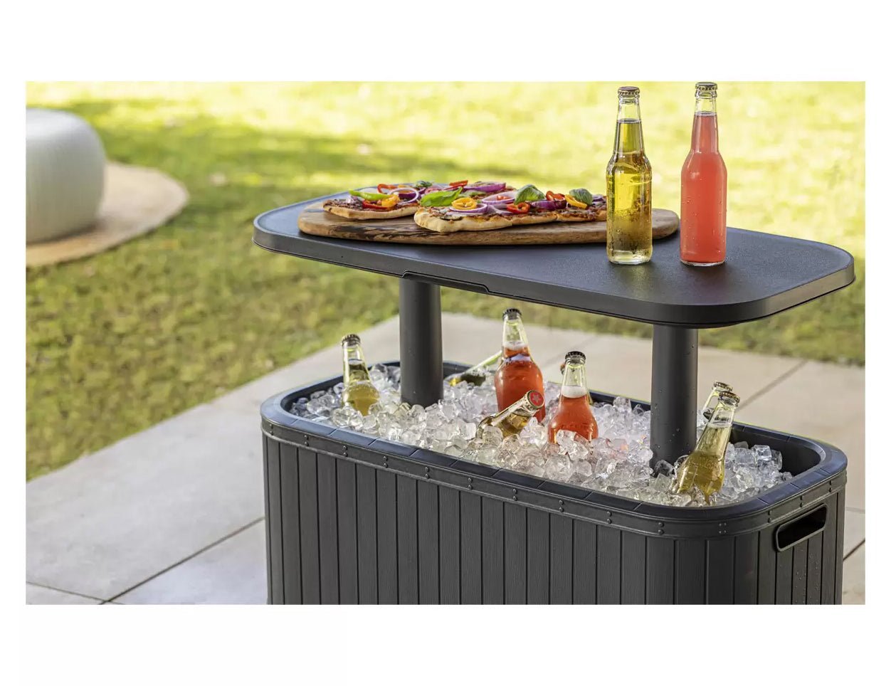 Keter Bevy Bar - Wood Look - Image 6