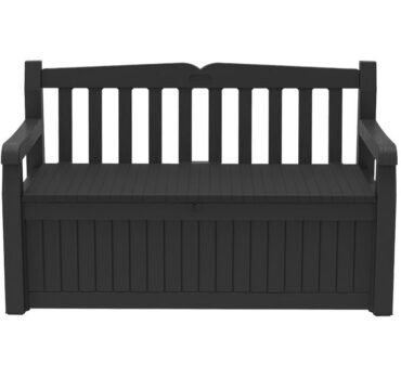 Keter Eden 265L Storage Bench- Dark Grey