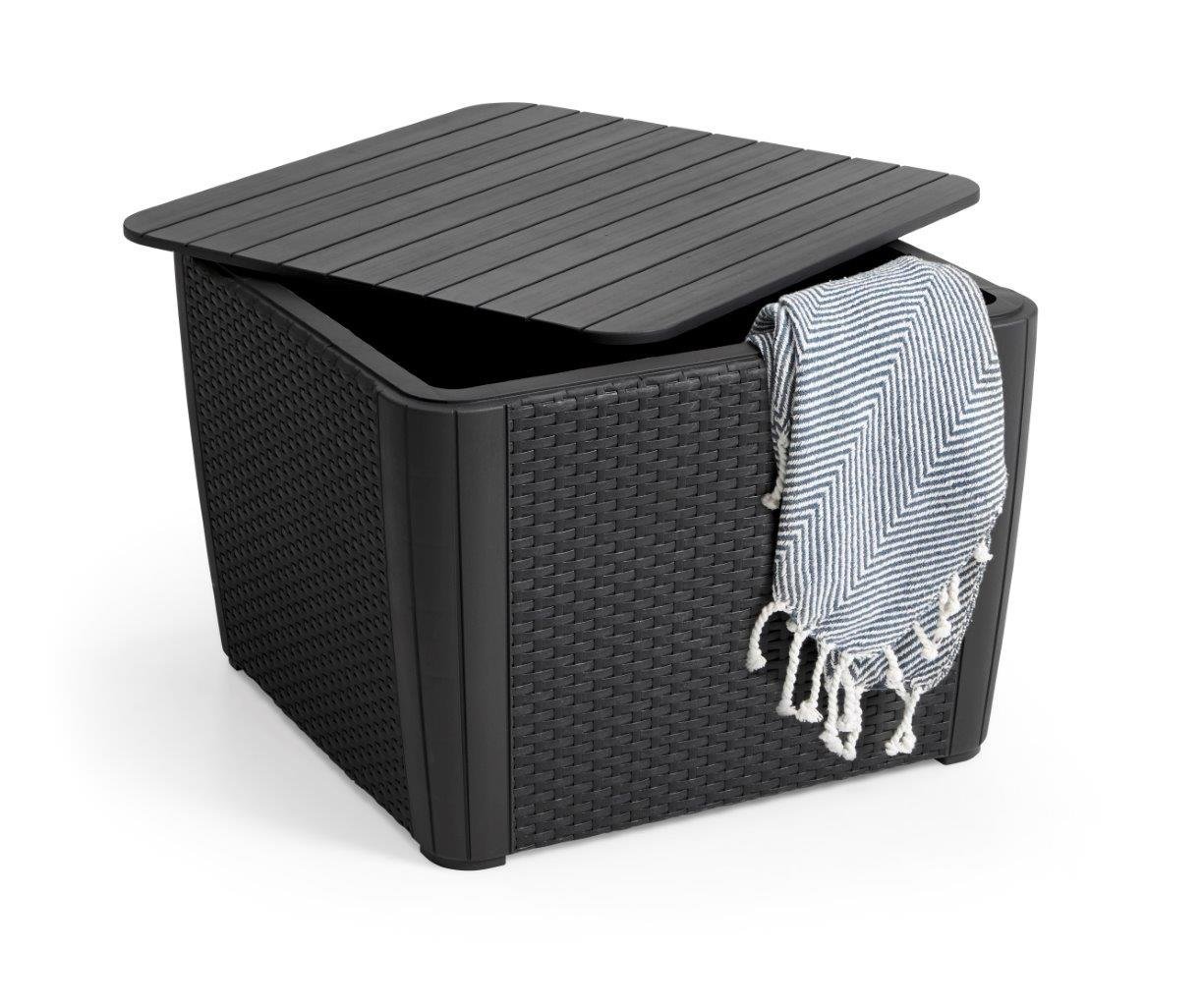 Keter Luzon Plus - 101L Outdoor Storage Table / Seat - Image 2