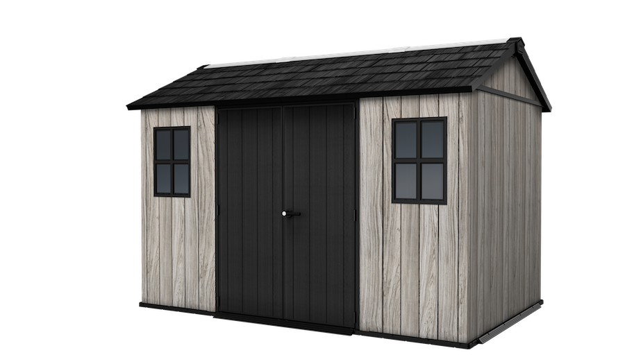 Keter Apex Shed 7.5x11 - Stormgrey Look (2.3 x 3.5m) - Image 2