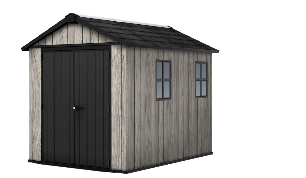 Keter Apex Shed 7.5x9 - Stormgrey Look (2.3 x 2.9m) - Image 2