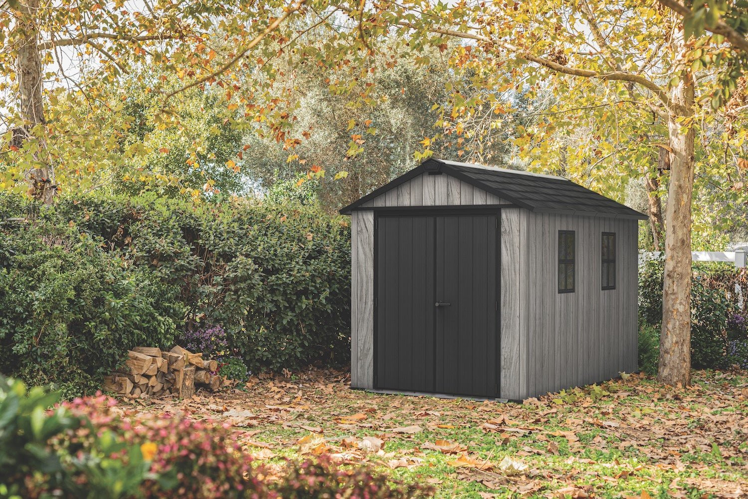 Keter Apex Shed 7.5x11 - Stormgrey Look (2.3 x 3.5m) - Image 8