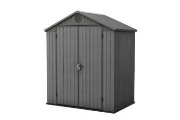 Keter Darwin 6x4 Garden Shed - Grey (1.9 x 1.2m)