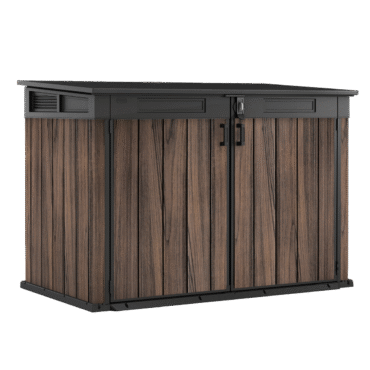 Keter Signature Horizontal Shed - Rosewood Look 2020L