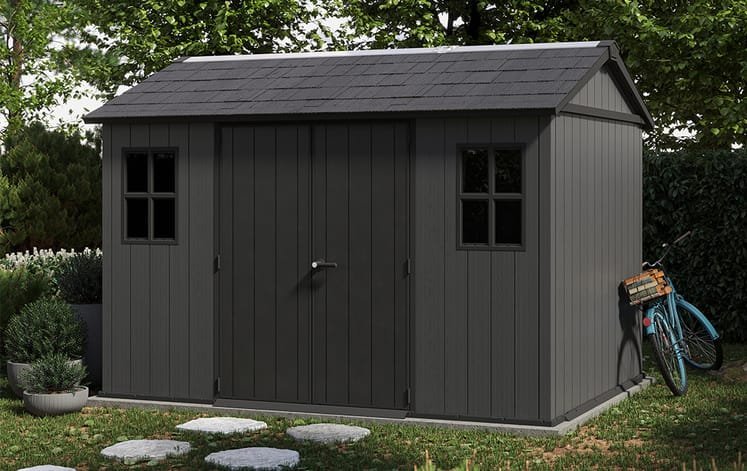 Keter Newton Plus Shed 7.5x11 (2.3 x 3.5m) - Image 9
