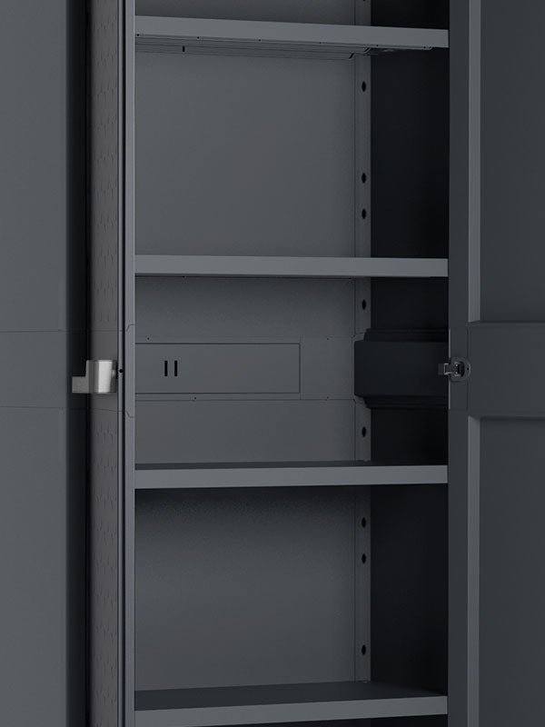 2 x Keter Moby High Storage Cabinets - Image 6