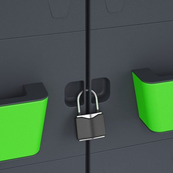 2 x Keter Moby High Storage Cabinets - Image 7