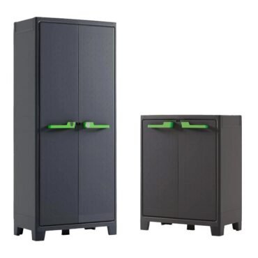 Keter Moby High Cabinet/Keter Moby Low Cabinet (Bundle)