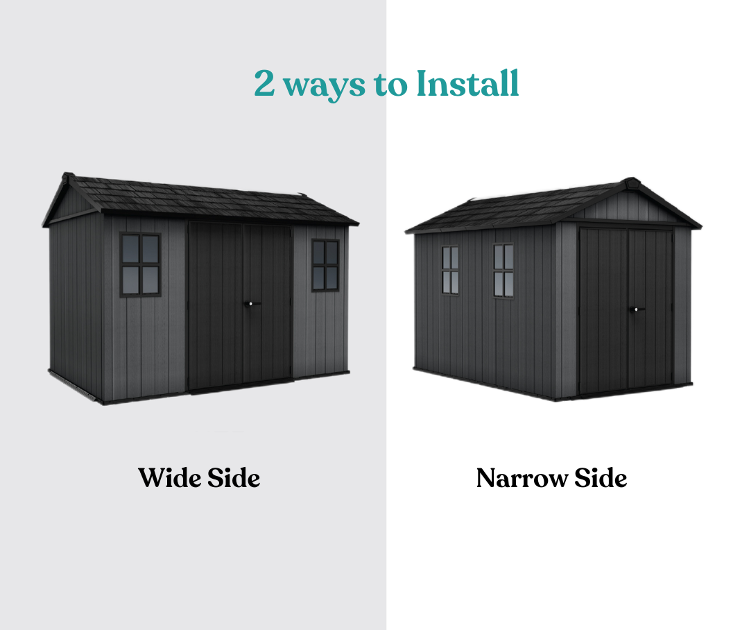 Keter Newton Plus Shed 7.5x11 (2.3 x 3.5m) - Image 18