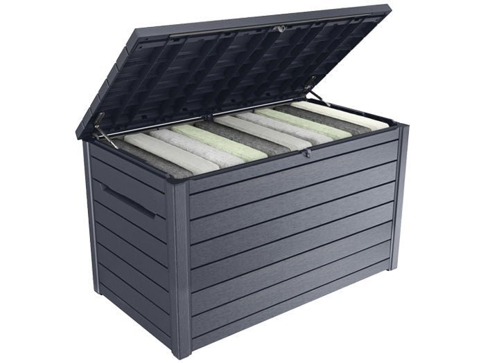 Keter Ontario 870L Storage Box - Anthracite - Image 2