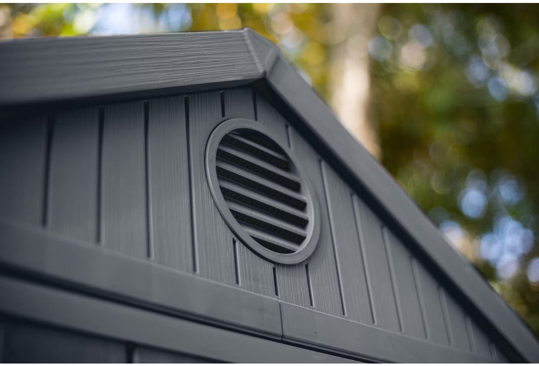 Keter Darwin 6x4 Garden Shed - Grey (1.9 x 1.2m) - Image 10