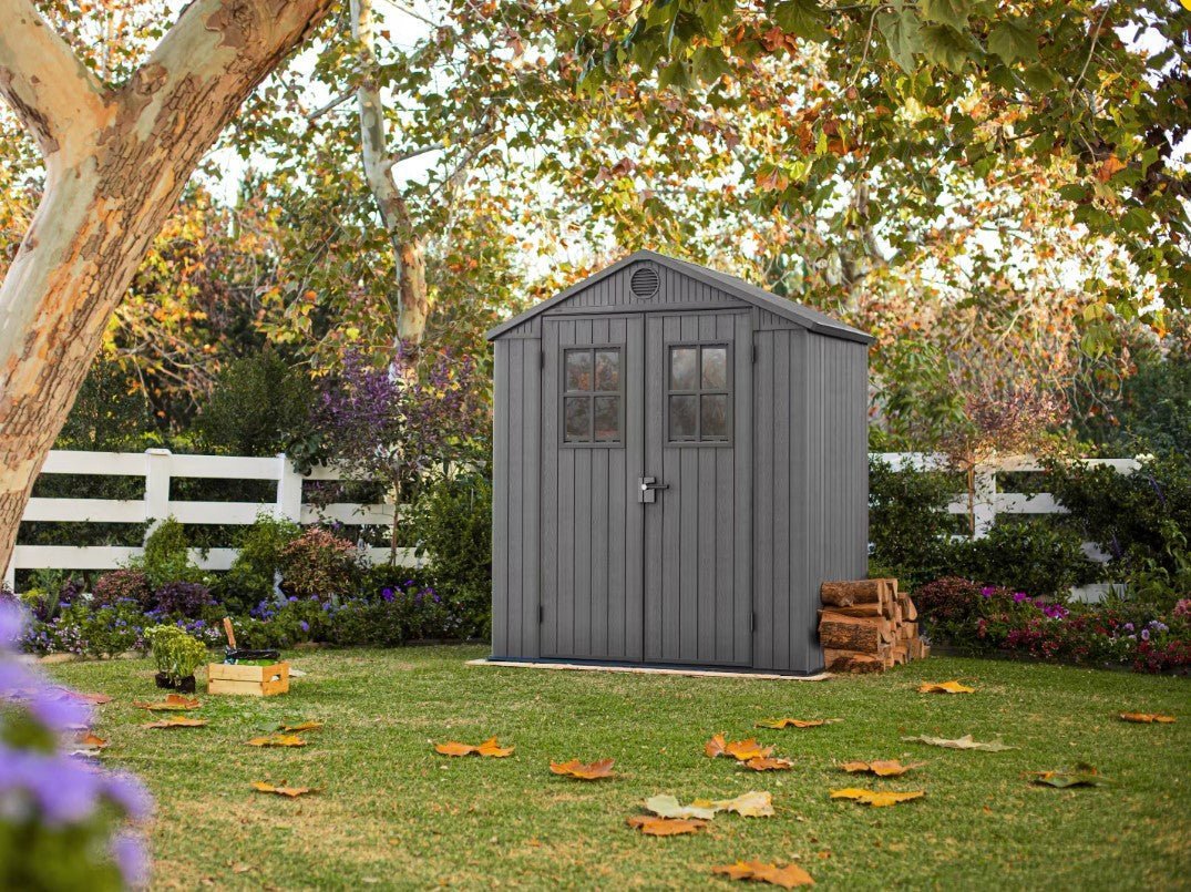 Keter Darwin 6x4 Garden Shed - Grey (1.9 x 1.2m) - Image 9