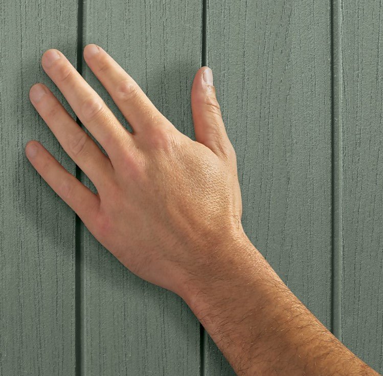 Keter Darwin 4x4 Garden Shed - Wood Green (1.3 x 1.2m) - Image 7