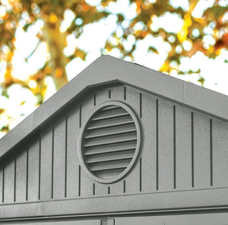 Keter Darwin 4x4 Garden Shed - Wood Green (1.3 x 1.2m) - Image 6