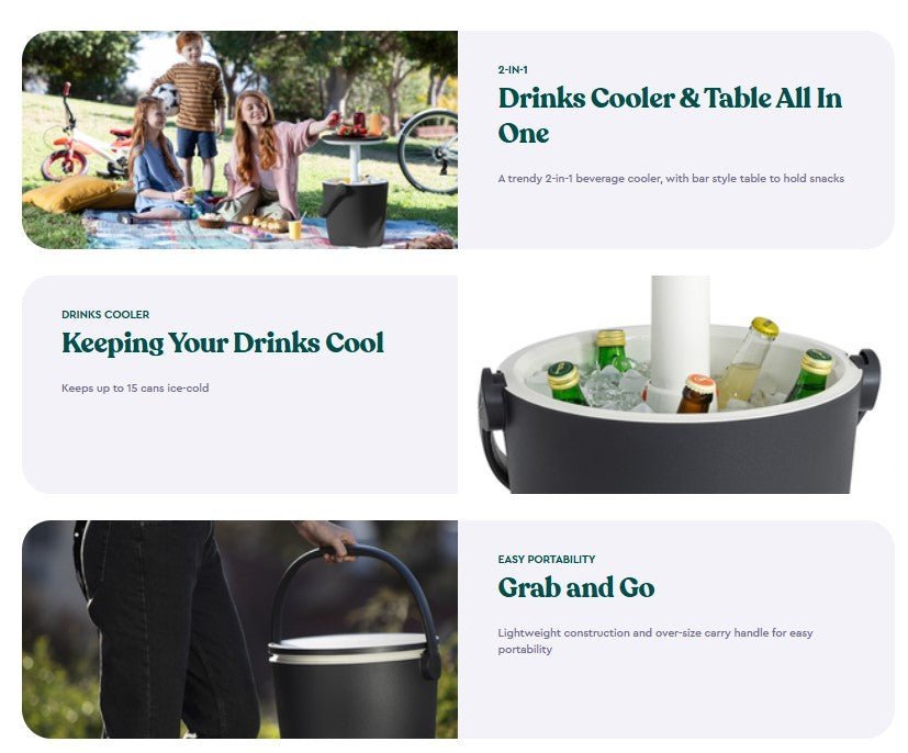 Keter Go Bar - Portable Drinks Cooler - Image 4