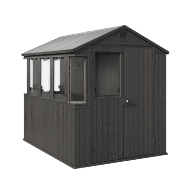 Keter Potting 6x8 Shed - Dark Grey (1.9 x  2.4m)