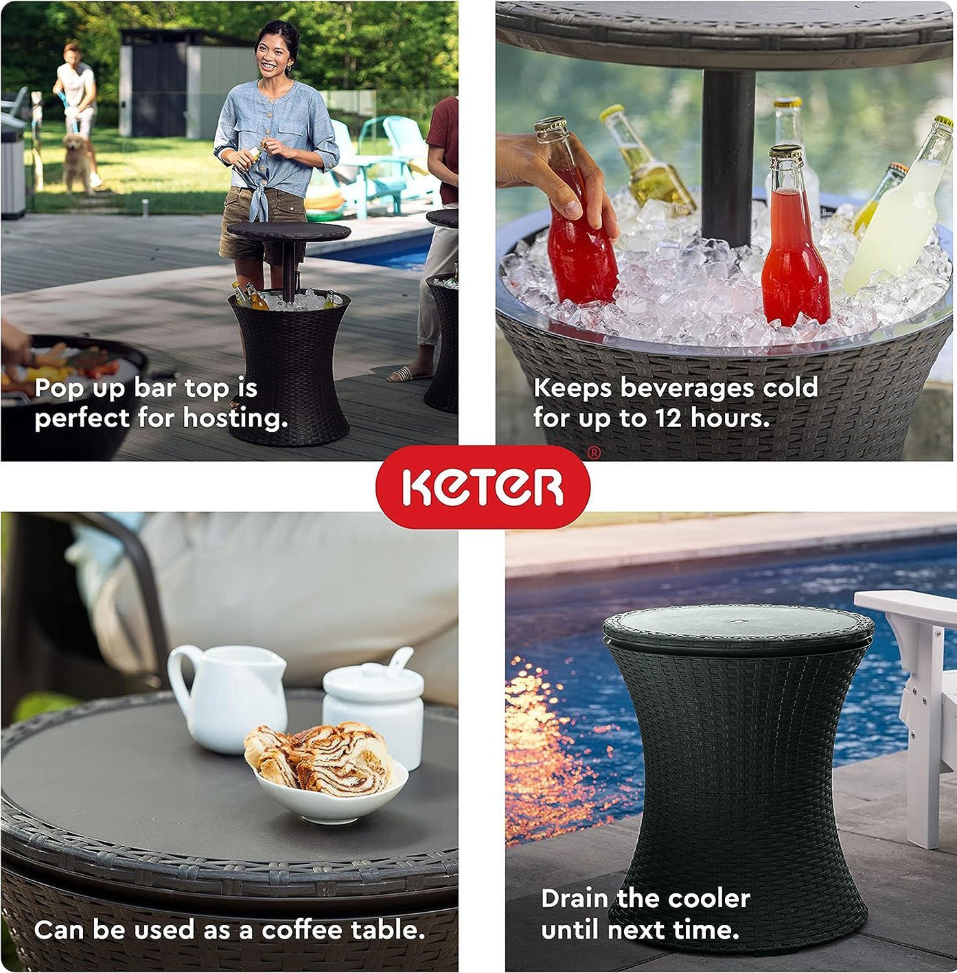 Keter Pacific Cool Bar - 2 PACK - Image 5