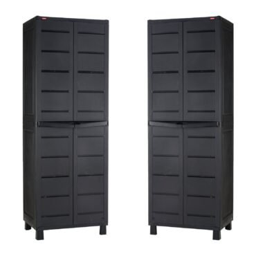 Keter Utility Tall Cabinet - 2 Pack