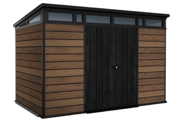 Keter Signature Pent 11x7 Shed - Walnut Look (3.4 x 2.2m)