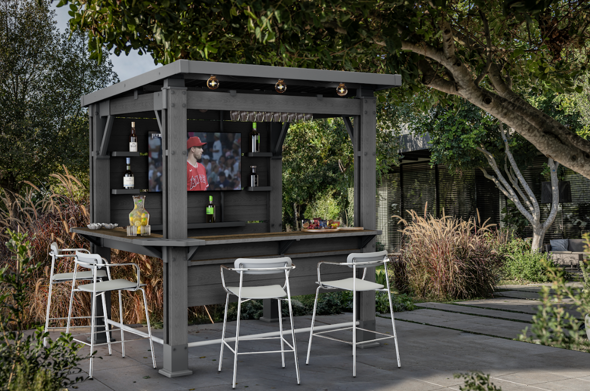 Keter Bar Gazebo - Grey - Image 2