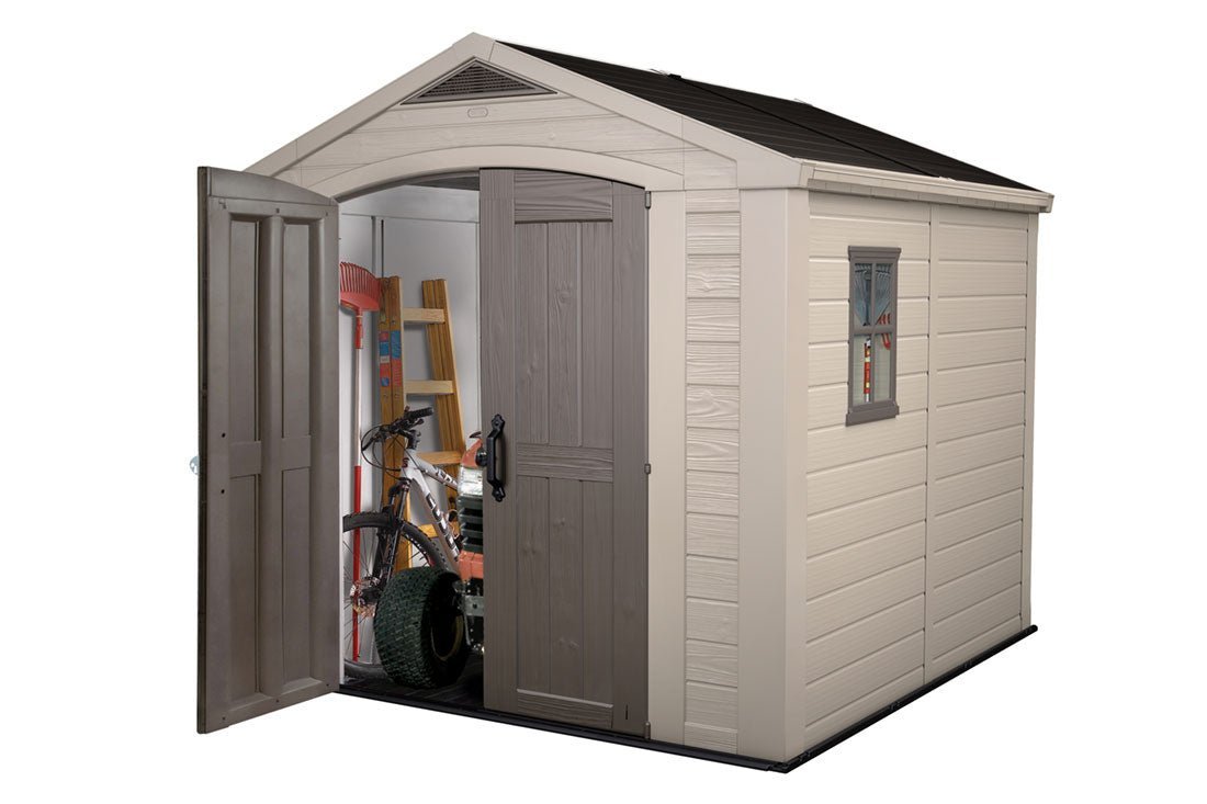 Keter Factor 8 x 8 Garden Shed (2.6 x 2.6m) - Image 11