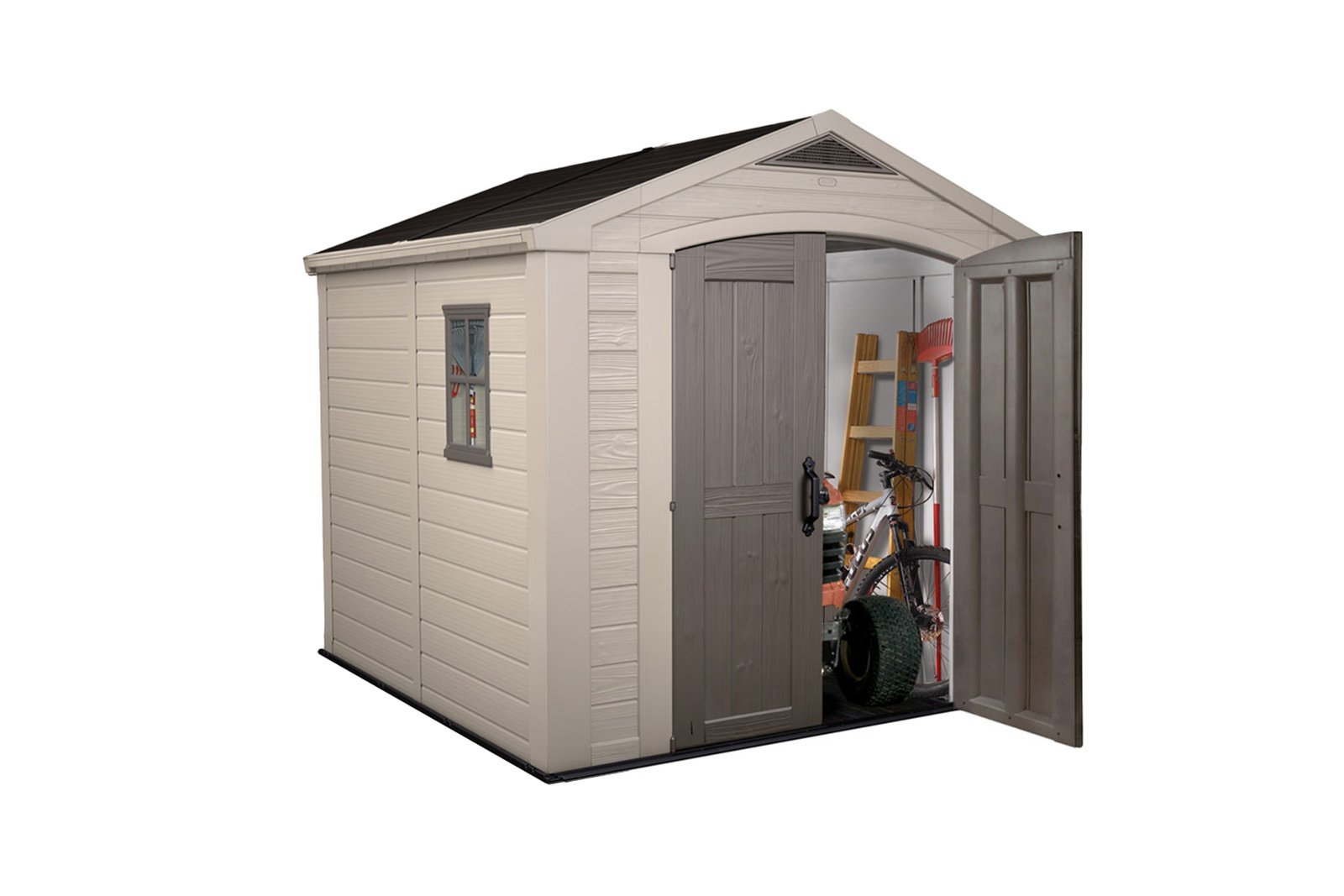 Keter Factor 8 x 8 Garden Shed (2.6 x 2.6m) - Image 2